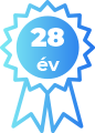 28 év tapasztalat