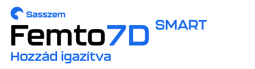 Sasszem Femto7D SMART kezelés - hozzád igazítva