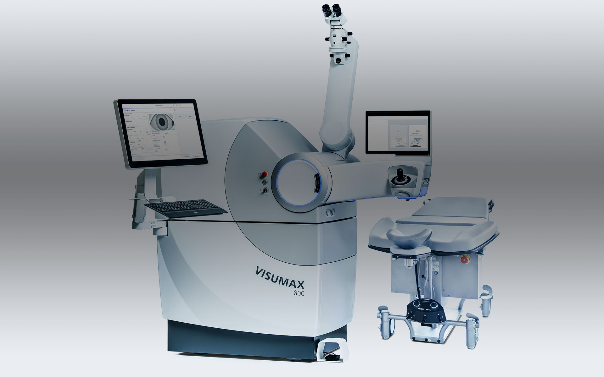 Intelligens robot-asszisztált Visumax 800® lézer