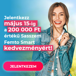 Sasszem FEMTO Smart 200.000 Ft kedvezmény